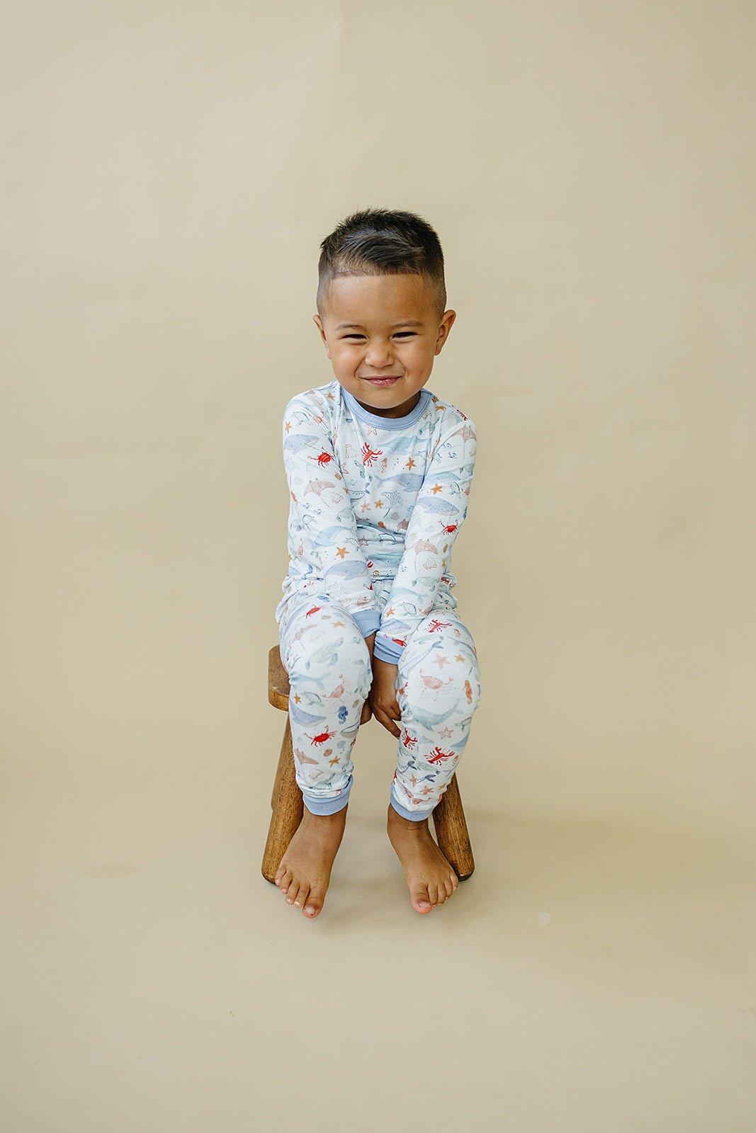 Little Joy Co. Coastal Cutie 2pc Modal Pajamas