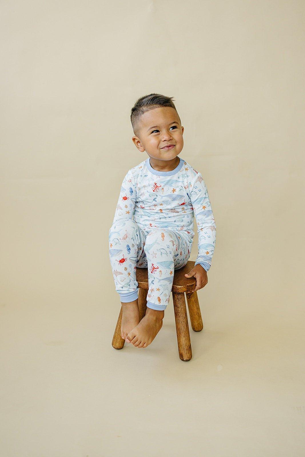 Little Joy Co. Coastal Cutie 2pc Modal Pajamas