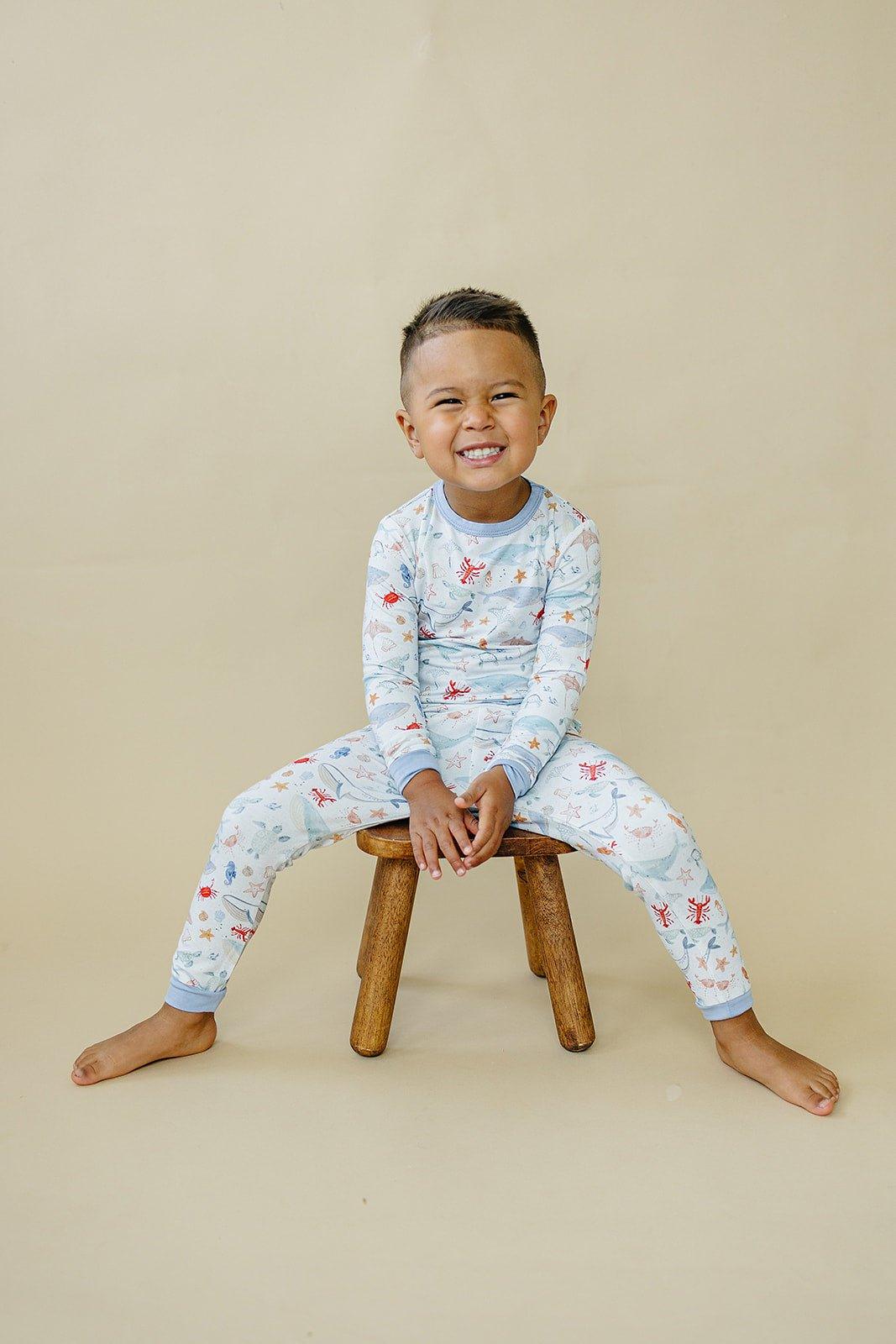 Little Joy Co. Coastal Cutie 2pc Modal Pajamas