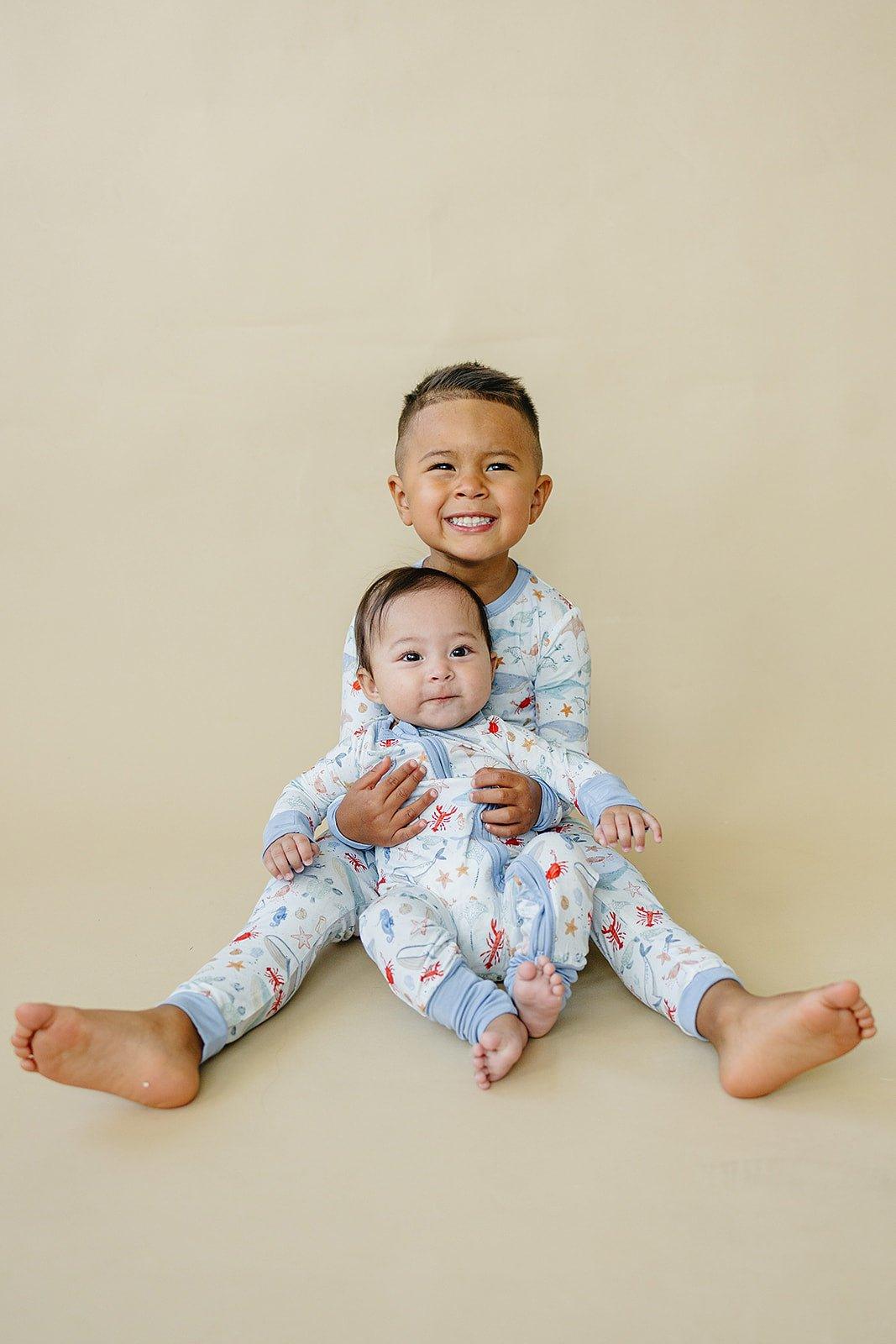 Little Joy Co. Coastal Cutie 2pc Modal Pajamas