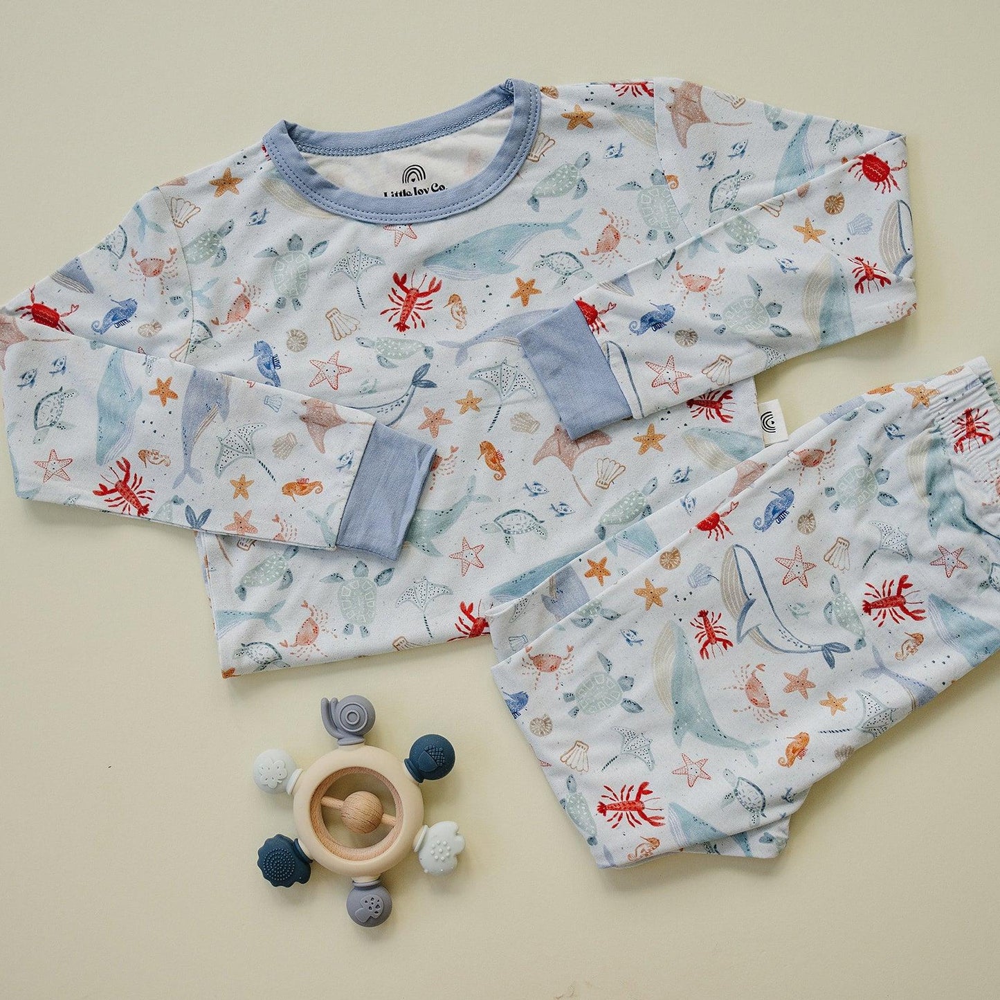 Little Joy Co. Coastal Cutie 2pc Modal Pajamas