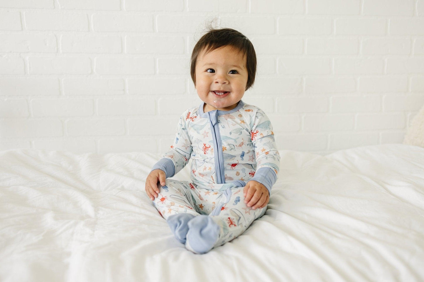 Little Joy Co. Coastal Cutie Modal Zippy Sleeper