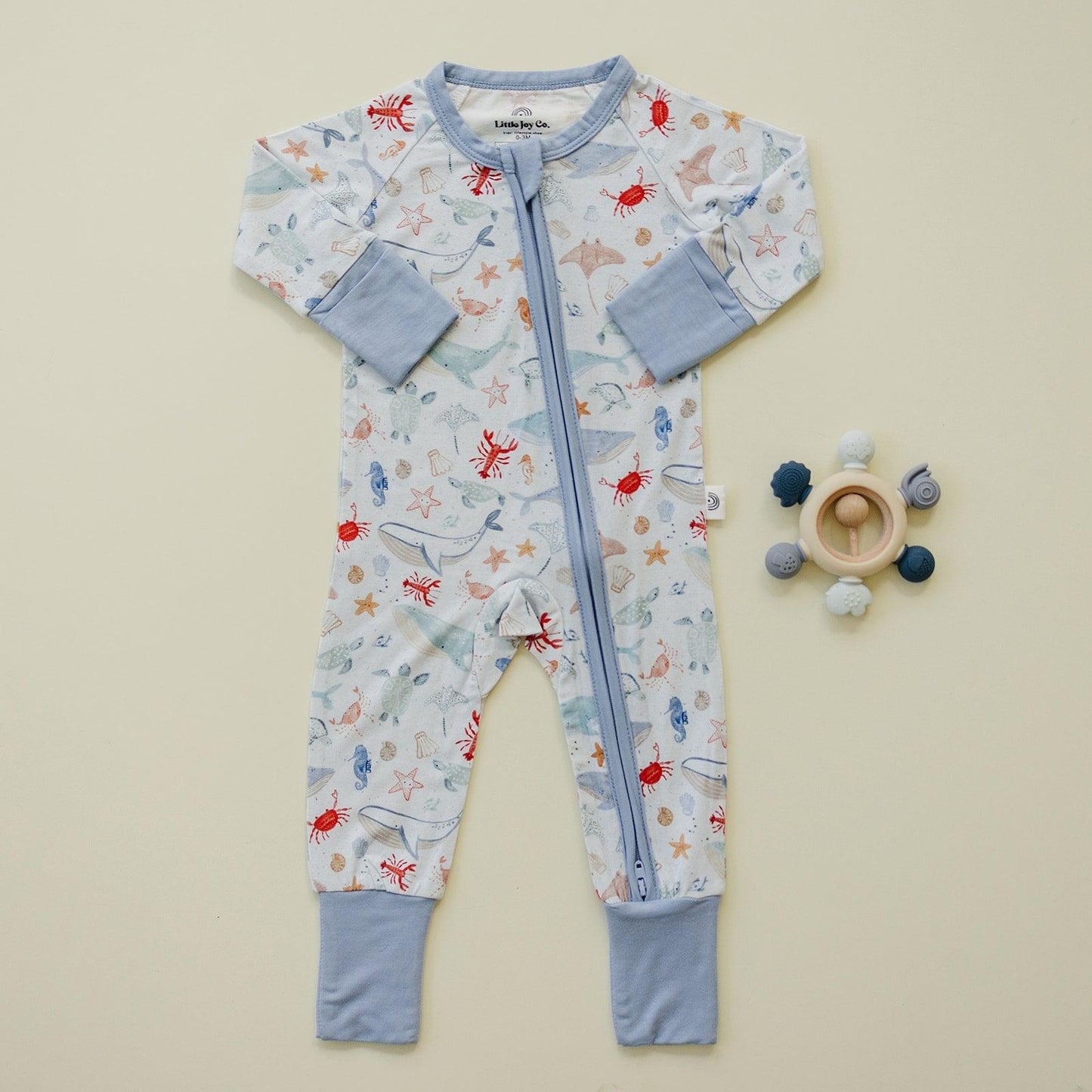 Little Joy Co. Coastal Cutie Modal Zippy Sleeper