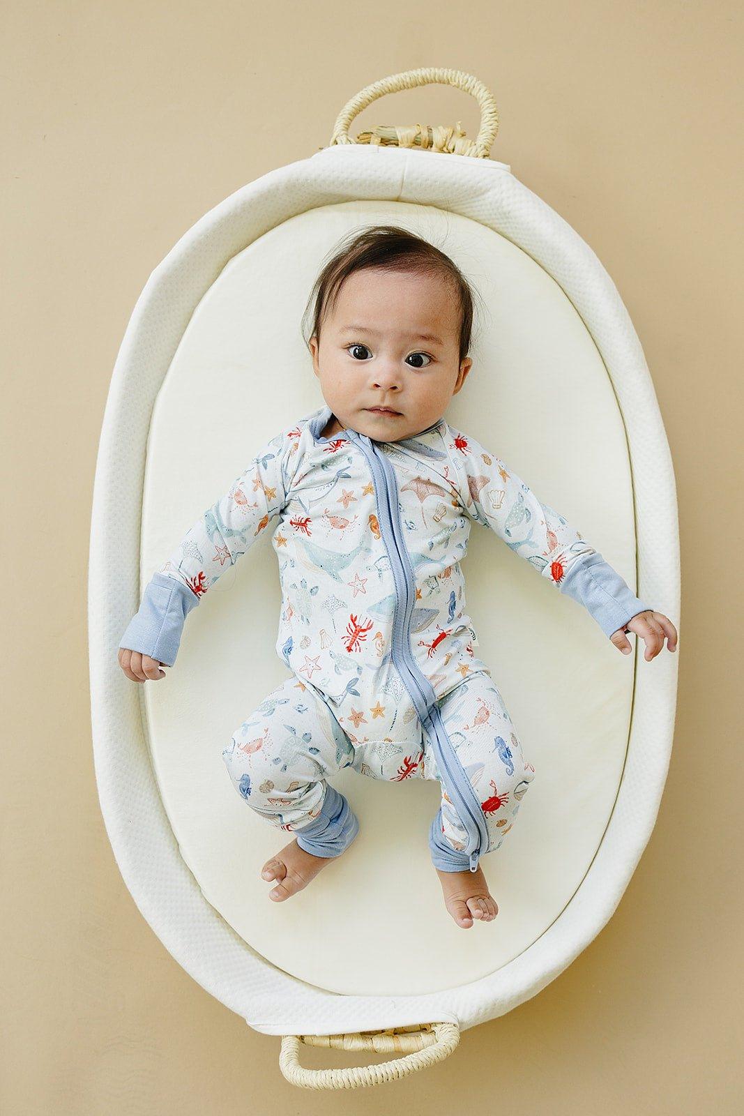 Little Joy Co. Coastal Cutie Modal Zippy Sleeper