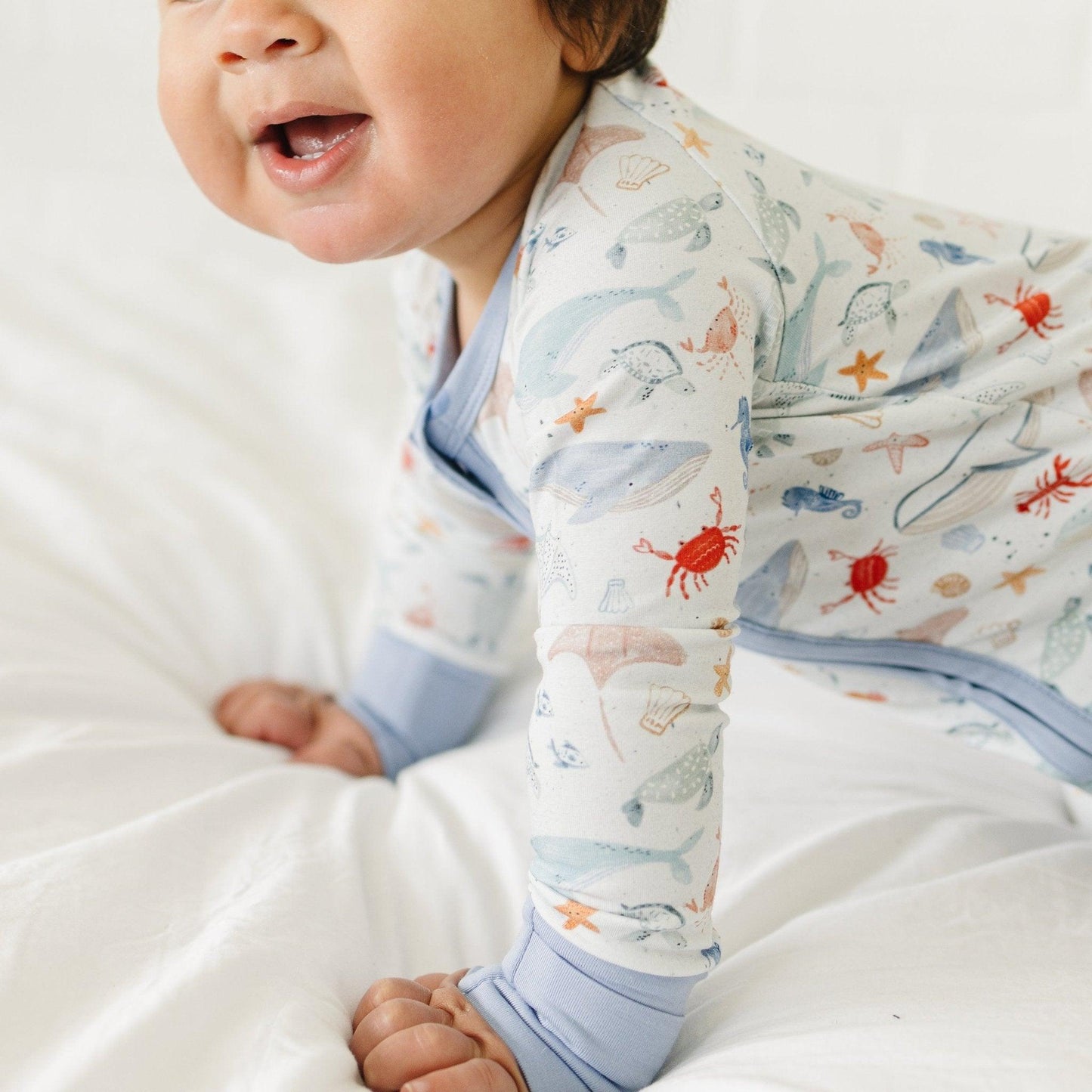 Little Joy Co. Coastal Cutie Modal Zippy Sleeper