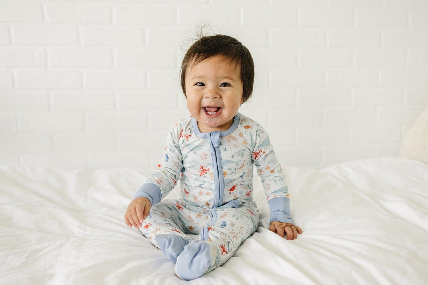 Little Joy Co. Coastal Cutie Modal Zippy Sleeper