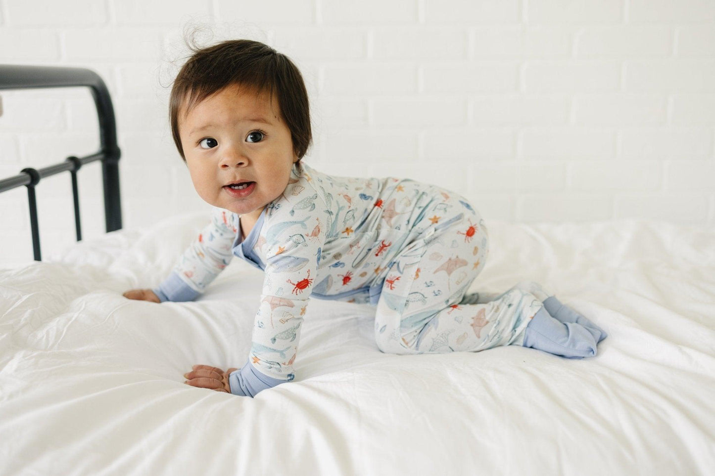 Little Joy Co. Coastal Cutie Modal Zippy Sleeper