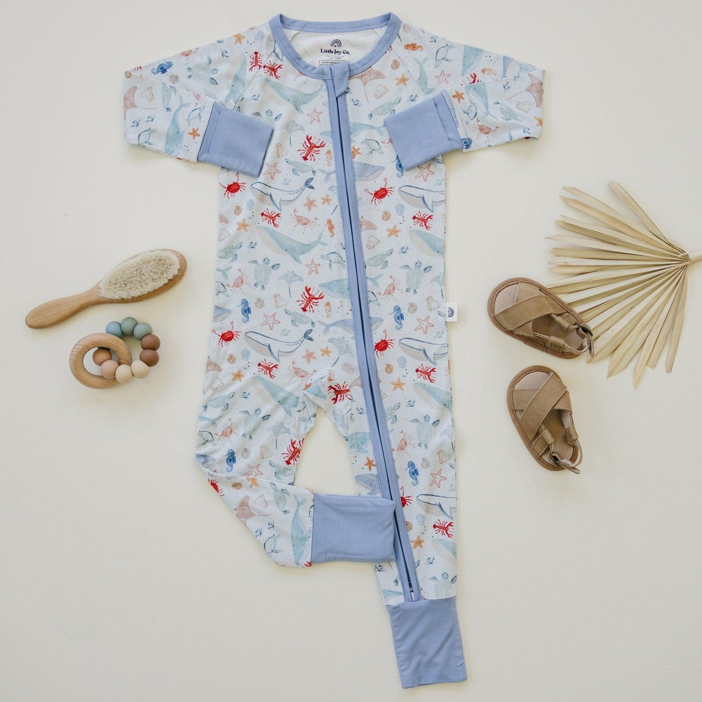 Little Joy Co. Coastal Cutie Modal Zippy Sleeper