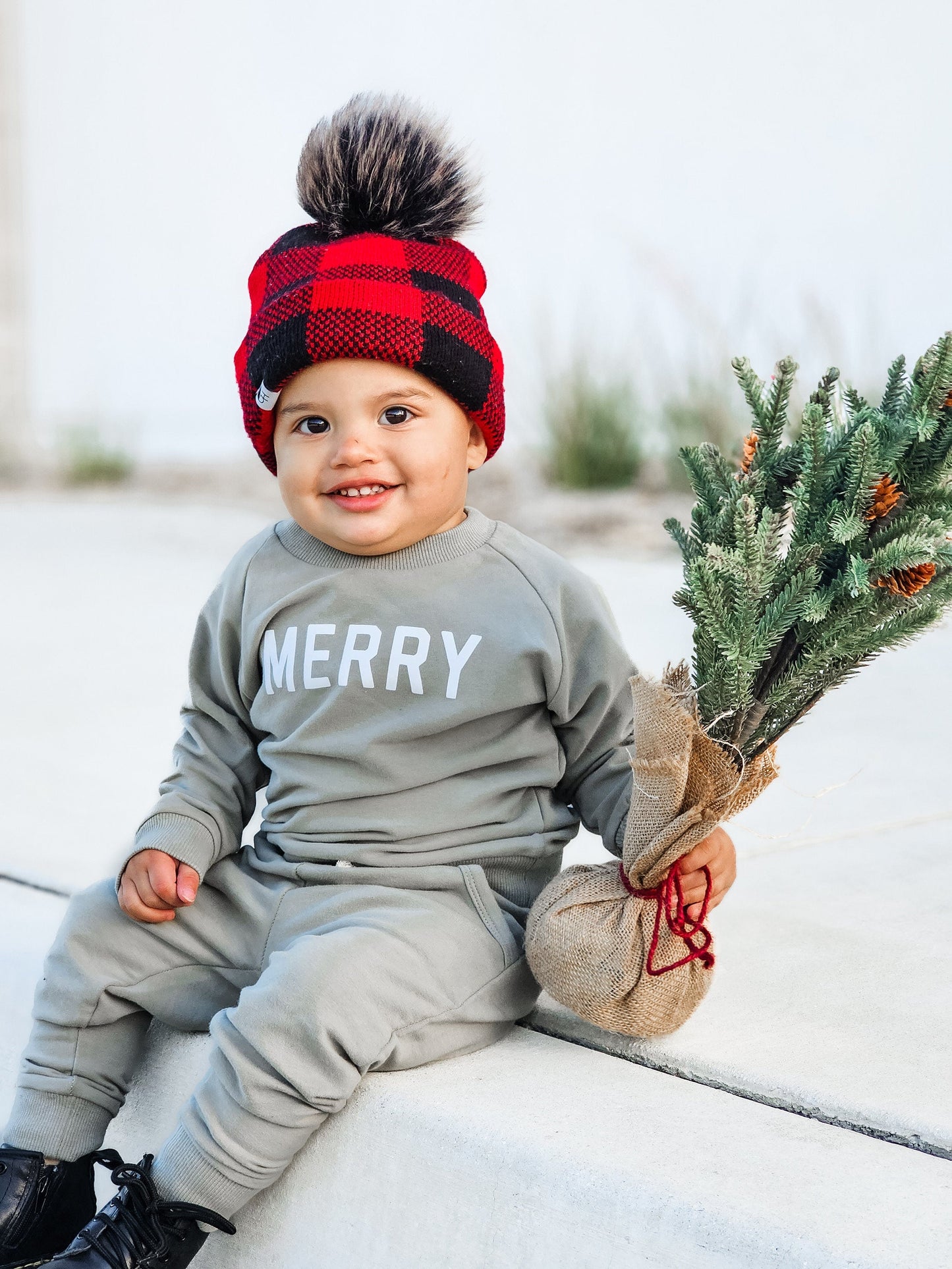 Little Joy Co. Merry Organic Cotton Crewneck Sweatshirt - more colors