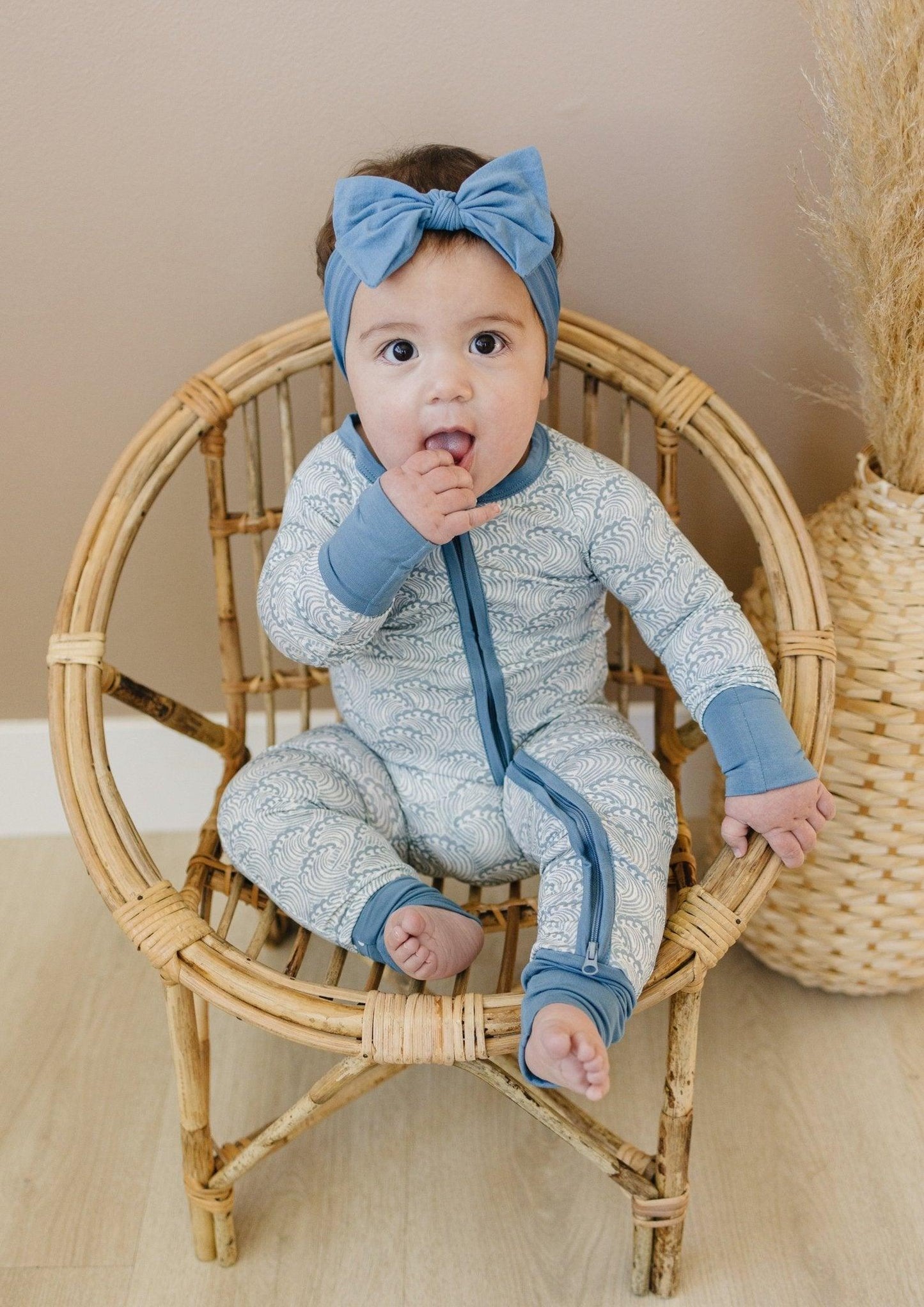 Little Joy Co. Making Waves Bamboo Zippy Sleeper