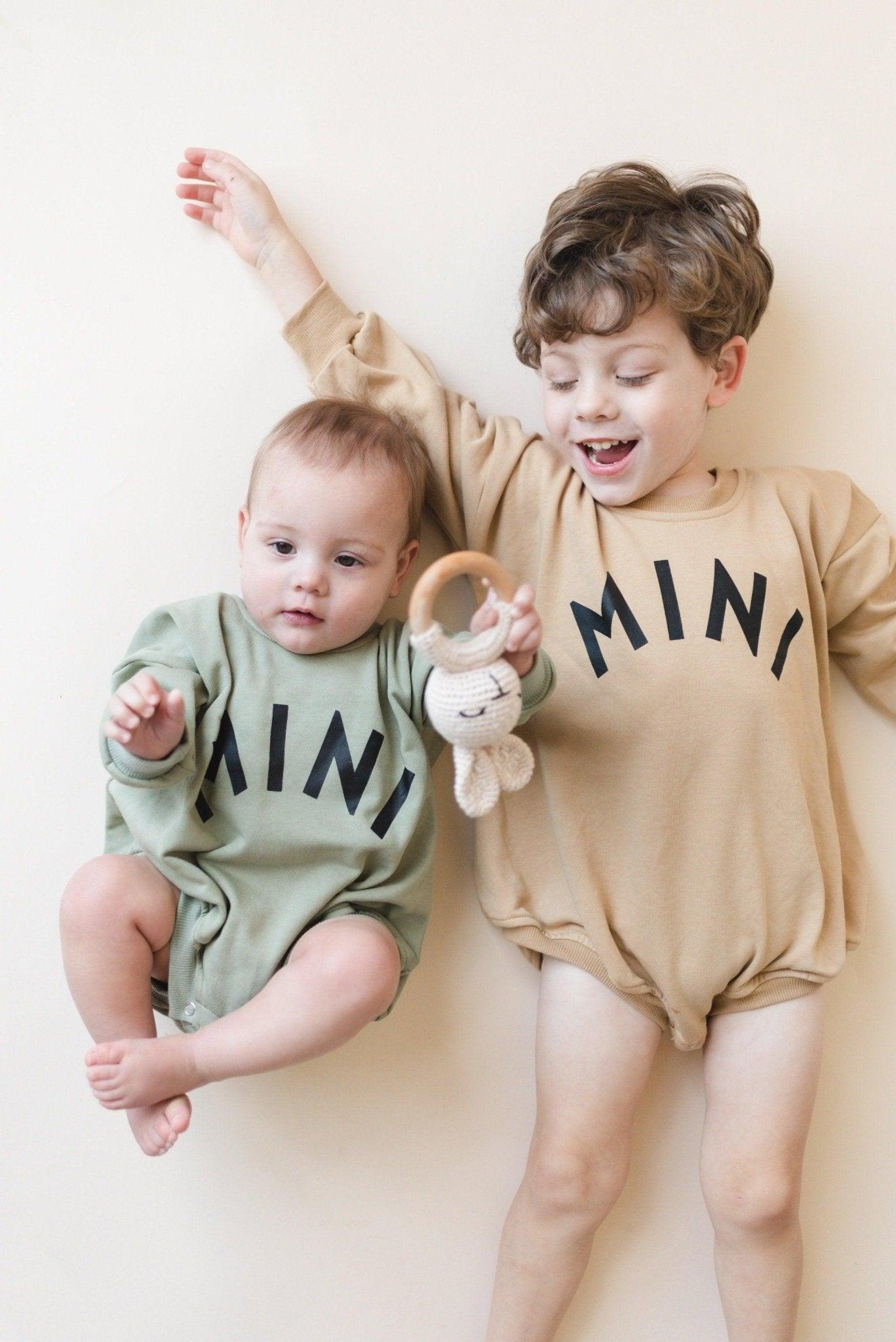 Little Joy Co. MINI Sweatshirt Romper