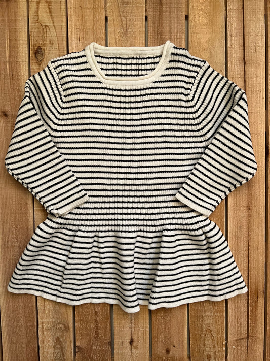 Striped Sweater Dress