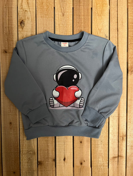 Astronaut Heart Sweatshirt