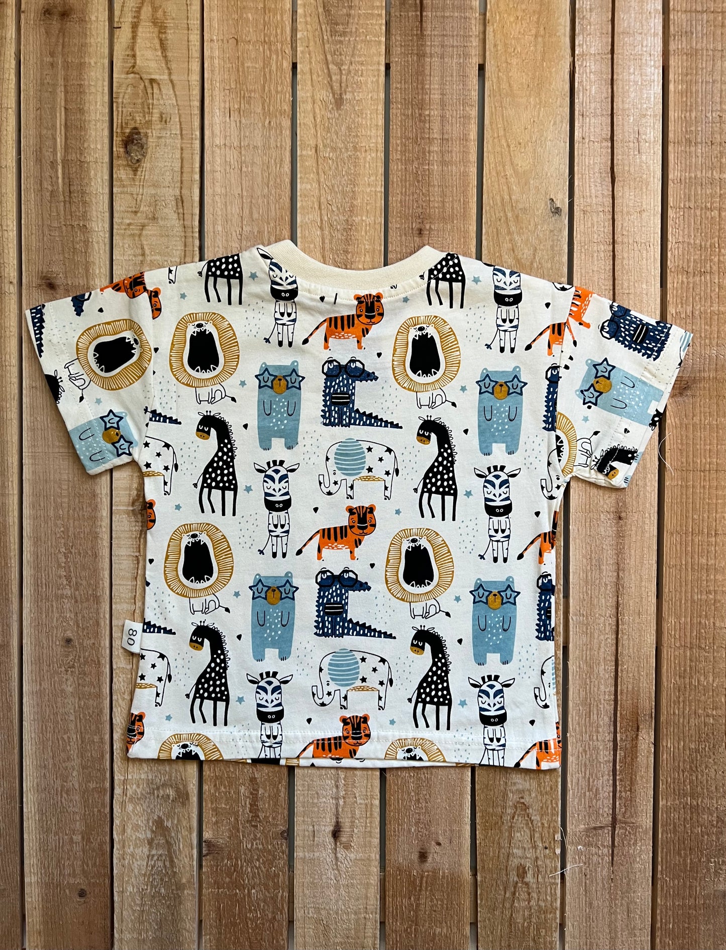 Cartoon Animals Graphic Tee