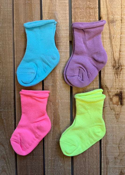 Short Neon Sock Set