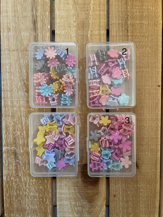 Set of Small Hair Clips