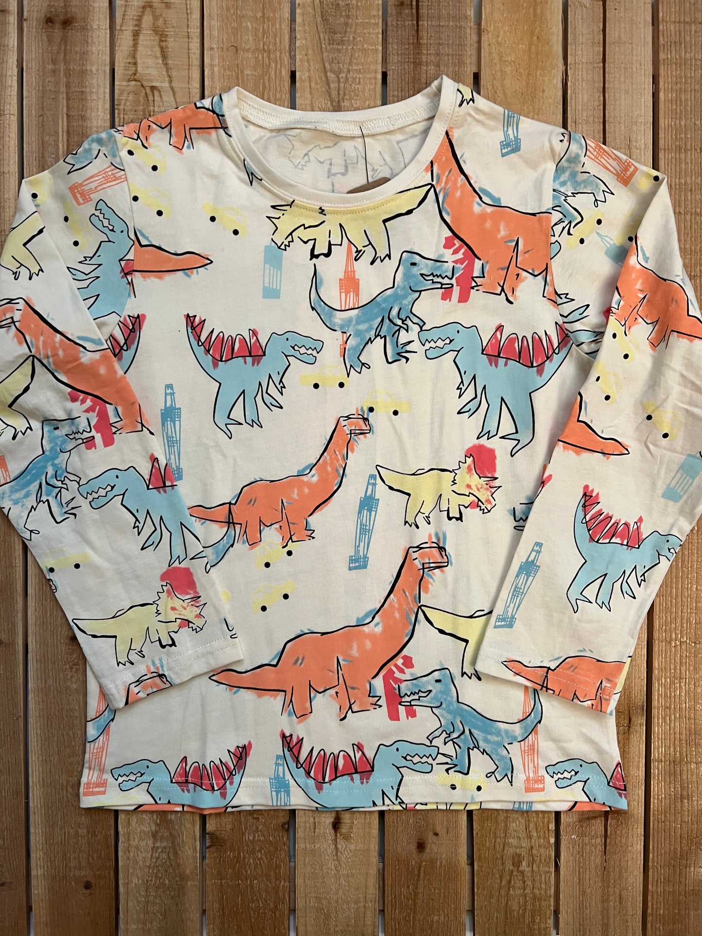 Dinosaur Crayon Tee