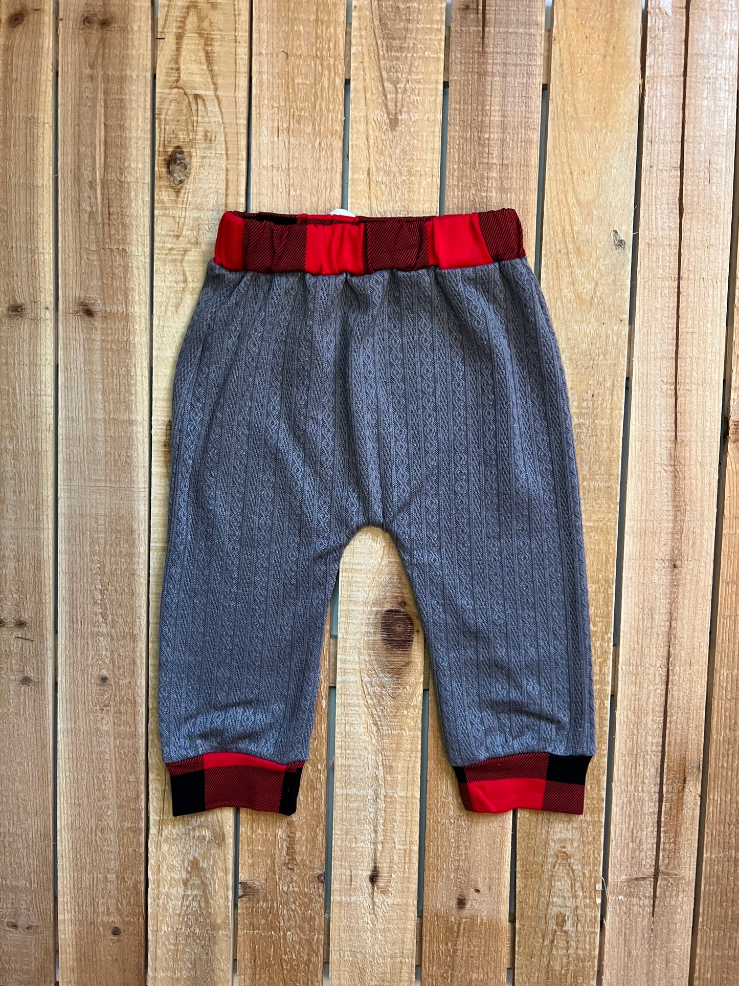 Plaid Pocket and Elbow Patch Set