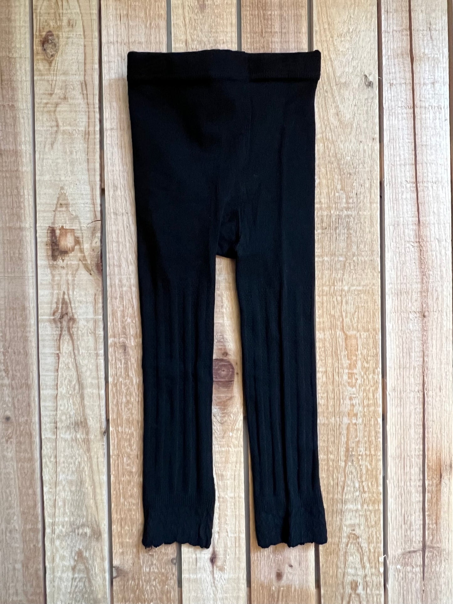 Black Knit Leggings