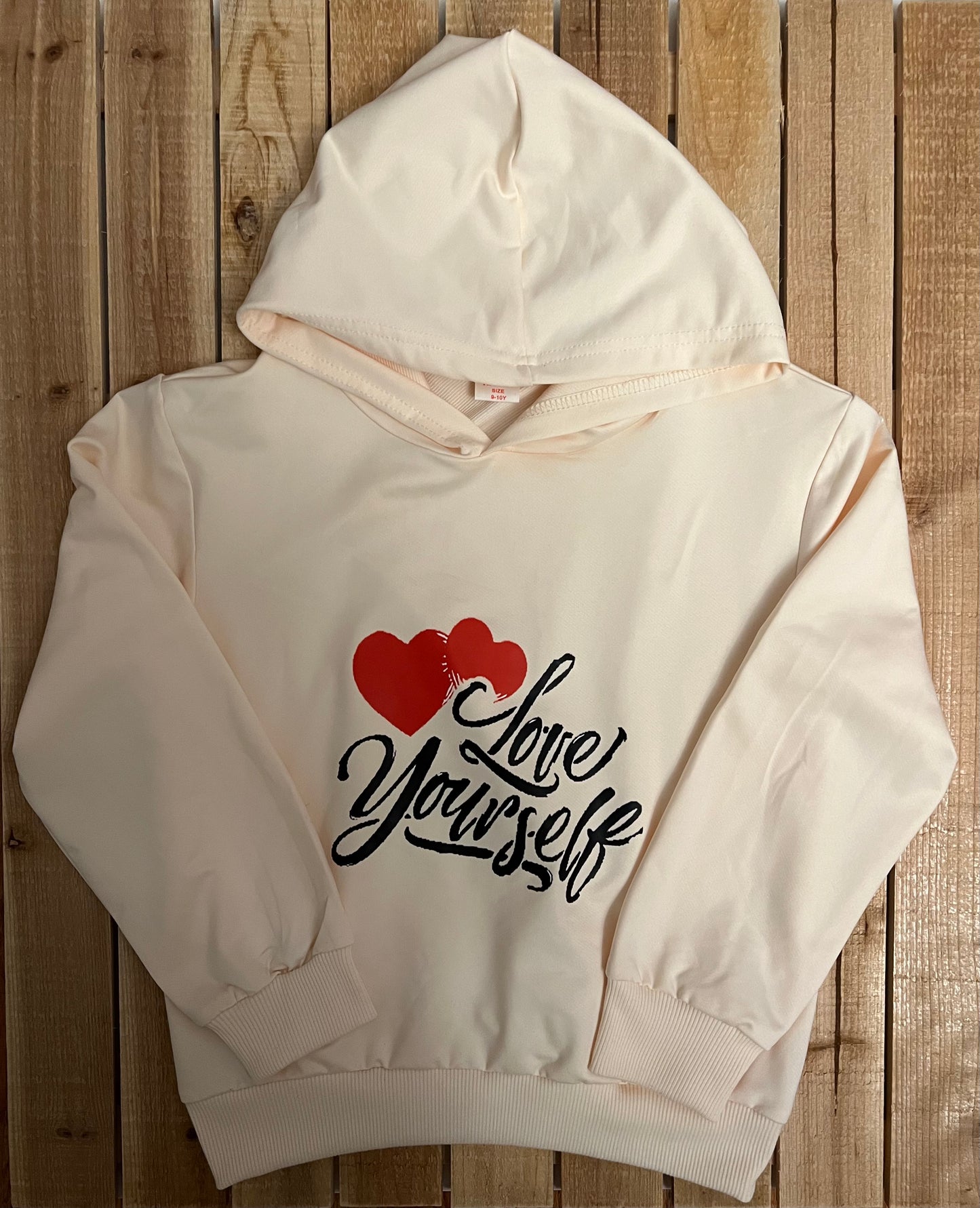 Love Yourself Graphic Hoodie