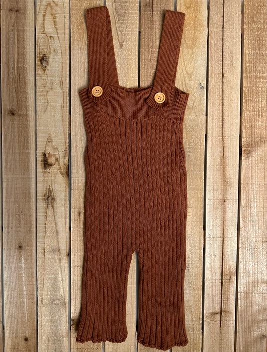 Knit Fashion Overalls