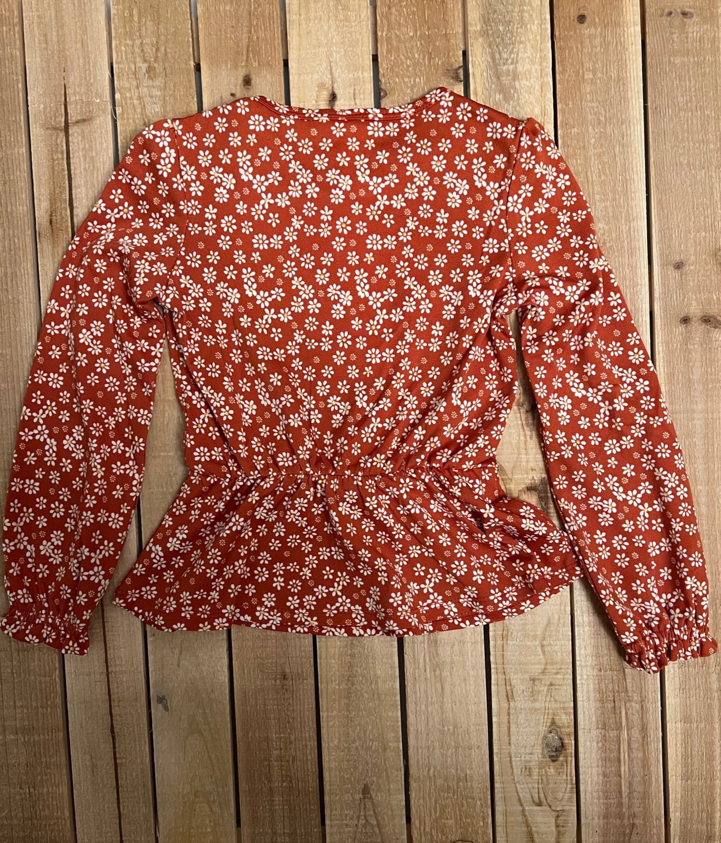 Floral Peplum Top