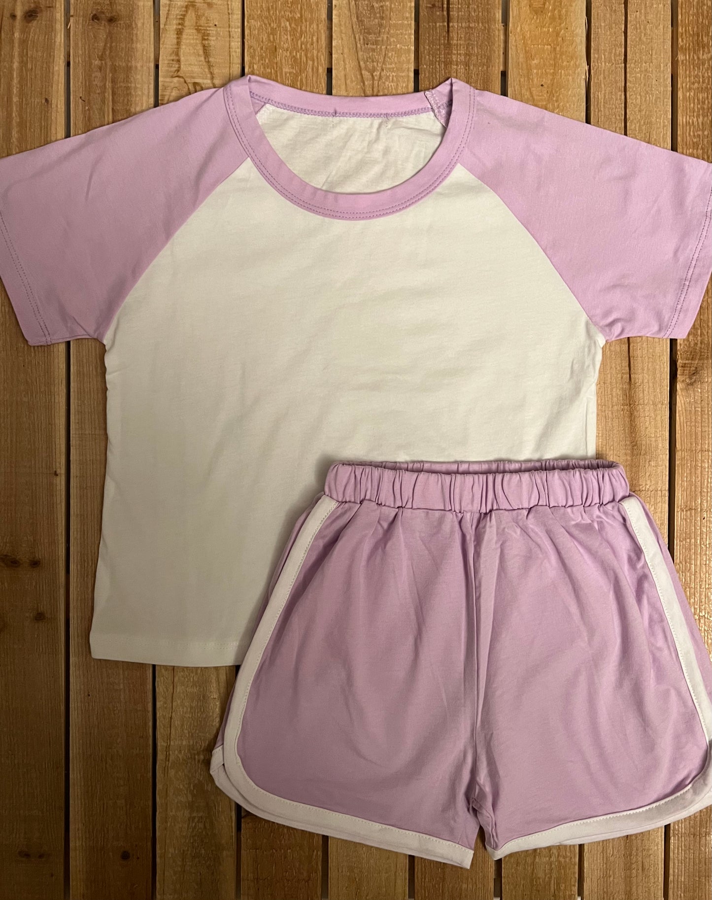 Raglan Tee and Shorts Set